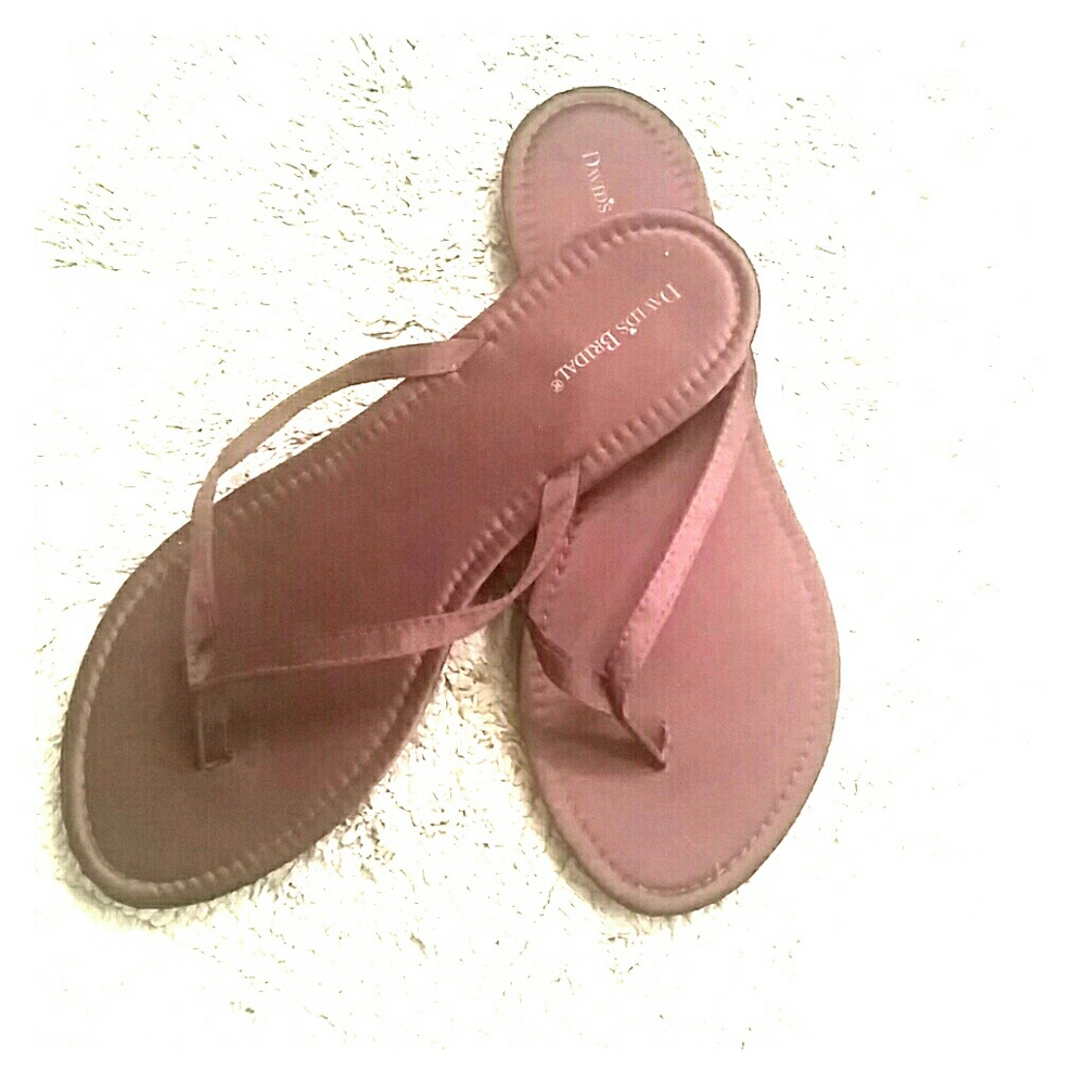 Satin Flip Flops